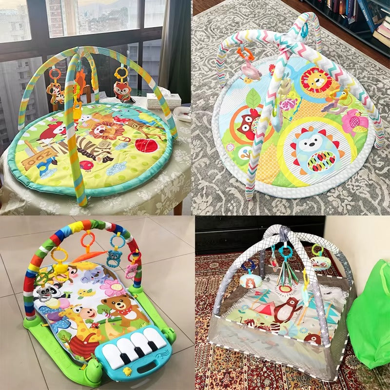 משטח פעילות לתינוק – בייבי ג'ים צבעוני לפיתוח ולכיף
